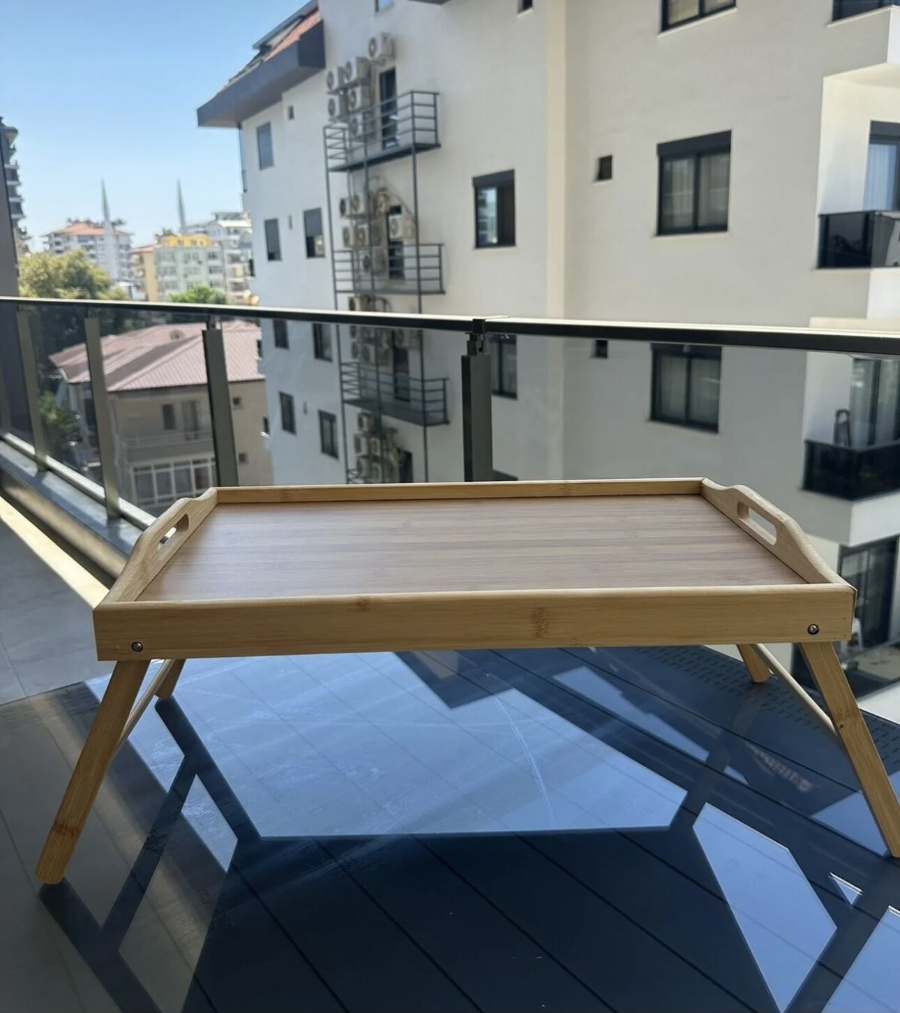 Ayaklı Çok Amaçlı Keyif Tepsisi