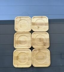 Bambu Bardak Altlığı 10 cm