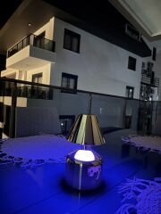 Dekoratif Mini Şarjlı Çok Işıklı LED Masa Lambası, Gold