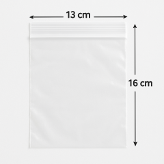 Kilitli Torba Şeffaf Poşet 13x16 cm Çerez, Buzdolabı, Saklama Naylonu