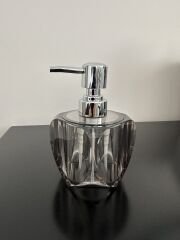 Akrilik Modern Sıvı Sabunluk 200 ml Siyah