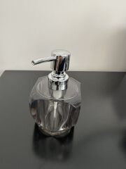 Akrilik Modern Sıvı Sabunluk 200 ml Siyah
