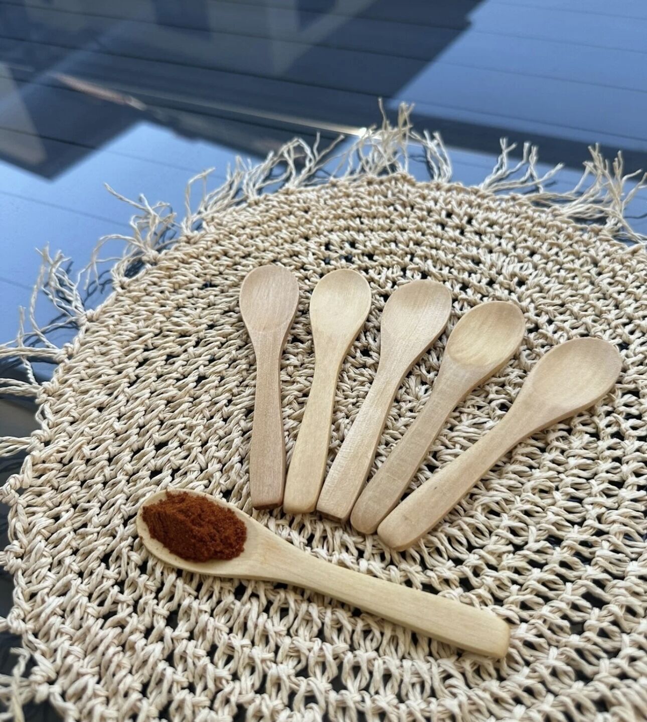 Bambu Küçük Ölçü Kaşığı 6'lı