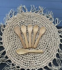 Bambu Küçük Ölçü Kaşığı 6'lı