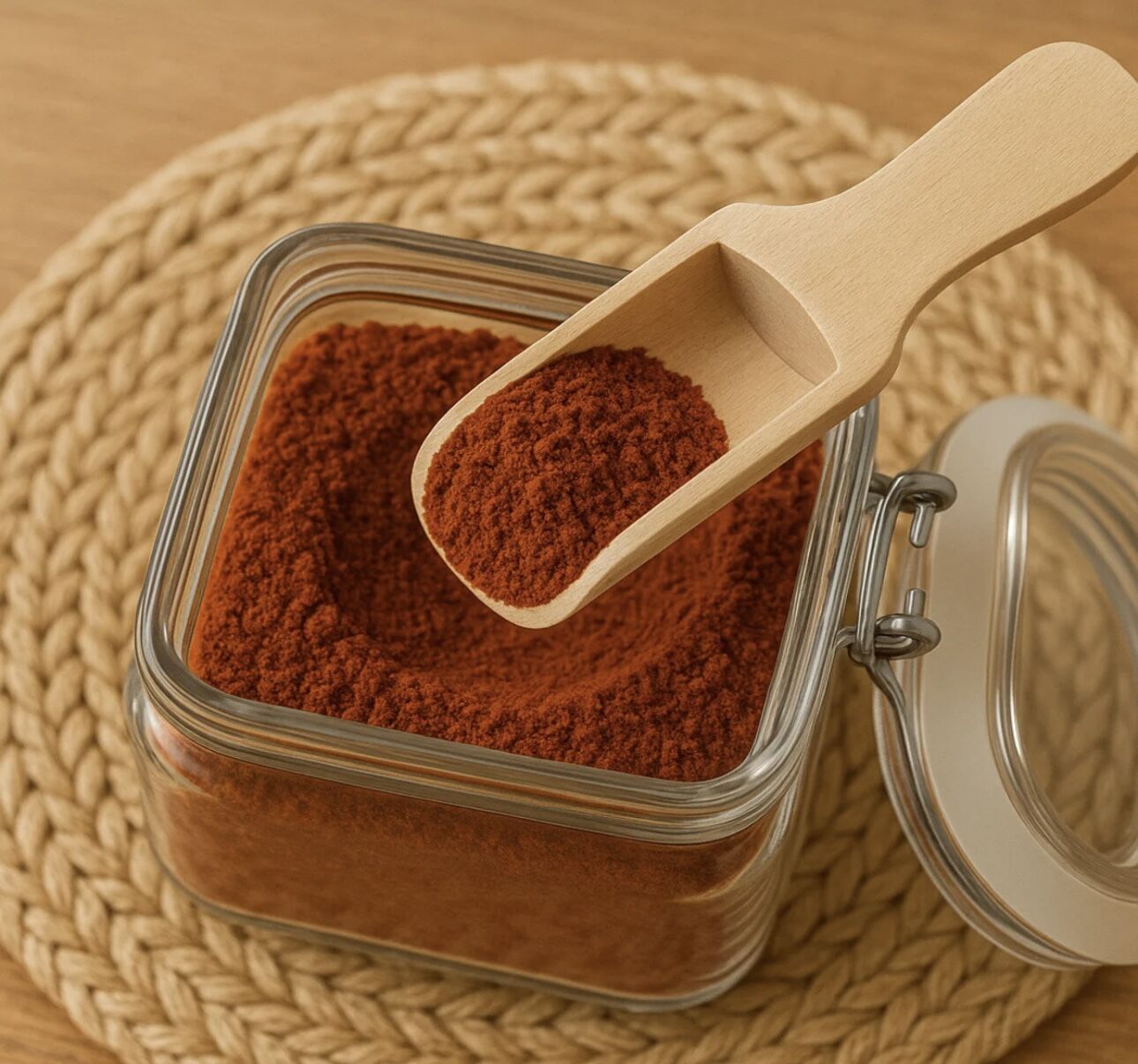 Bambu Kürek Ölçü Kaşığı 6'lı