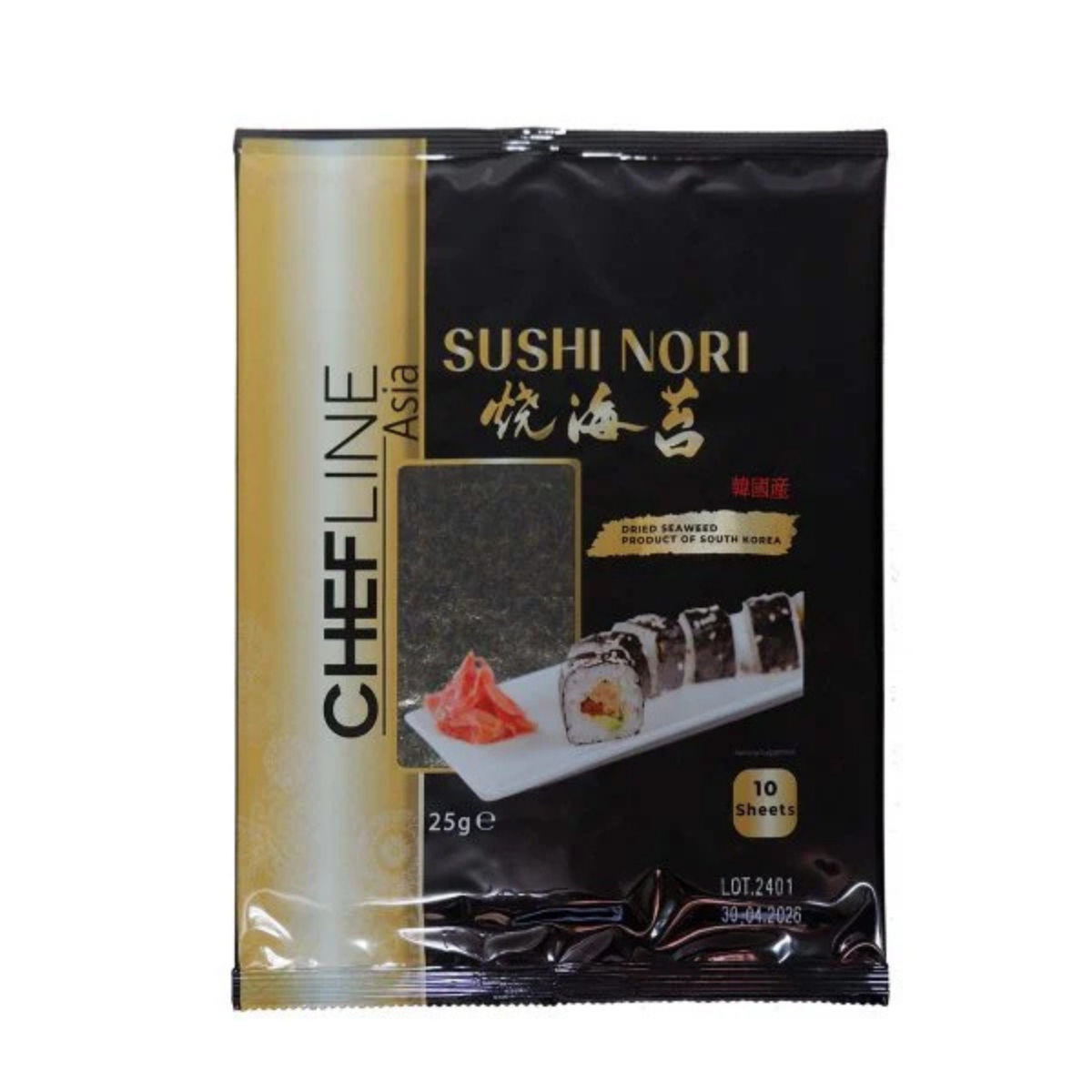 Gold Sushi Yosunu Nori 10 Yaprak 25 gr